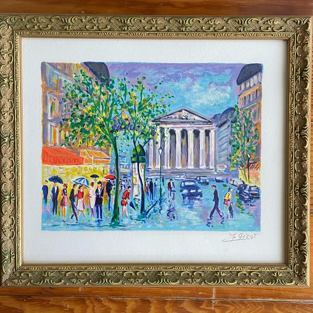 Jean Claude Picot authentic artwork